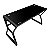 Mesa Gamer Zinnia A140, Vidro Temperado, 140cm, Preto - Imagem 2