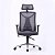 Cadeira Bluecase Office Ergo Elite BCOE-01, Tecido Mesh, Cinza/Preto - Imagem 2