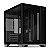 Gabinete Gamer CV100 Frontal E Lateral Em Vidro, Preto - Imagem 1