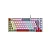 Teclado Gamer Mecânico PCYes Kirin 75%, Led Rainbow, Switch Blue, ABTN2 - Imagem 1