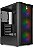 Gabinete Gamer Narok V2, C/ 3 Fans, Mid-Tower, Lateral Vidro, Preto - Imagem 1