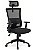 Cadeira Mymax Max Office Ergonomica MAX1, Tecido Mesh, Preto - Imagem 1