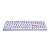 Teclado Gamer Mecânico Redragon Mitra Branco, Swich Redragon MK2 Blue, ABNT2 - Imagem 2