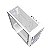 Gabinete Gamer Aigo Darkflash DK431 Mesh, RGB, Mid-Tower, Lateral De Vidro, Com 4 Fans, Branco - Imagem 4