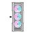 Gabinete Gamer Aigo Darkflash DK431 Mesh, RGB, Mid-Tower, Lateral De Vidro, Com 4 Fans, Branco - Imagem 2