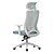 Cadeira Bluecase Office Ergo Prime BCOP-04GRWB, Tecido Mesh, Verde/Branca - Imagem 5