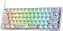 Teclado Gamer Mecânico Redragon Fizz RGB, Switch Clear Linear, Transparente - Imagem 1