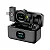 Microfone de Lapela Sem Fio Duplo para Iphone Onistek ON-MC827, Preto - Imagem 1