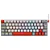 Teclado Gamer Mecânico PCYes Kuromori 60%, Led Rainbow, Switch Blue, ABTN2 - Imagem 1