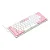 Teclado Gamer Mecânico Redragon Anivia, RGB, Switch Brown, Low Profile, Branco/Rosa - Imagem 3