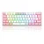 Teclado Gamer Mecânico Redragon Anivia, RGB, Switch Brown, Low Profile, Branco/Rosa - Imagem 1