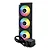Water Cooler Husky Freezy, Iluminação ARGB, 360mm, AMD e Intel, Preto - Imagem 2