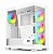 Gabinete Gamer Hilevel LV510, Mid-Tower, Com 4 Fans ARGB, Lateral de Vidro, Branco - Imagem 1