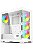 Gabinete Gamer Hilevel LV510, Mid-Tower, Com 4 Fans ARGB, Lateral de Vidro, Branco - Imagem 1