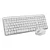 Kit Teclado + Mouse Logitech MK250 Bluetooth ABNT2, Branco - Imagem 3