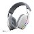 Headset Gamer Wireless Marvo Pulz 70W, Wireless/Bluetooth (S/fio), Microfone destacável, Branco - Imagem 1