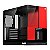 Gabinete Gamer Redragon Eternal, Frontal E Lateral Em Vidro, Preto e Vermelho - Imagem 1