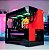 Gabinete Gamer Redragon Eternal, Frontal E Lateral Em Vidro, Preto e Vermelho - Imagem 5