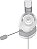 Headset Gamer HAVIT H2230U, Microfone destacável, USB, Branco - Imagem 2