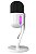 Microfone PCYes Volini White Ghost, RGB, USB, Branco - Imagem 1