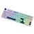 Teclado Gamer Magnético Attack Shark X98 HE, Rapid Trigger, 8000Hz, 0.01ms, Backlit RGB, Starlight White - Imagem 2