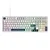 Teclado Gamer Magnético Attack Shark X98 HE, Rapid Trigger, 8000Hz, 0.01ms, Backlit RGB, Starlight White - Imagem 1