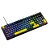 Teclado Gamer Mecânico Attack Shark X98, Switch Linear Blueberry, Backlit RGB, Star Black, Preto/Azul - Imagem 2