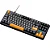 Teclado Gamer Mecânico Attack Shark X87, Switch Linear Blueberry, Backlit RGB, Star Black, Preto/Cinza - Imagem 2