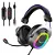 Headset Gamer Fifine H13, Som Surround 7.1, USB, RGB, Preto - Imagem 3