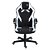 Cadeira Gamer Duex Spectrum DX9025BKW, Tecido, Preto/Branco - Imagem 2