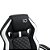 Cadeira Gamer Duex Vortex DX9026BKW, Tecido, Preto/Branco - Imagem 2