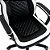 Cadeira Gamer Duex Vortex DX9026BKW, Tecido, Preto/Branco - Imagem 4