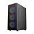 Gabinete Gamer Liketec Hurricane, C/ 3 Fans, Mid-Tower, Lateral Vidro, Preto - Imagem 3