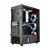 Gabinete Gamer Liketec Hurricane, C/ 3 Fans, Mid-Tower, Lateral Vidro, Preto - Imagem 6