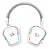 Headset Gamer Wireless Redragon Mira 3-Mode, RGB, Branco - Imagem 2