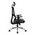 Cadeira Bluecase Office Ergo Master Bcom-01GYBK, Tecido Mesh Cinza e Preto - Imagem 2