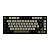 Teclado Gamer Mecânico PCYes Arkeum Cammo Edition 75%, Led Green, Switch Outemu Red, ABTN2, Preto/Verde - Imagem 1