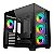 Gabinete Cooler Master Elite 681, C/ 4 Fans ARGB, Mid-Tower, Lateral de Vidro, E681-KHNN-S00 - Imagem 1