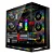 Gabinete Gamer Liketec Cygnus Dark, Mid-Tower, Lateral De Vidro, Preto - Imagem 2