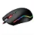 Mouse Gamer Motospeed V40, Preto, Rainbow, 4000DPI - Imagem 2