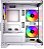 Gabinete Gamer Gstorm Raider, C/ 3 Fans, Mid-Tower, Lateral Vidro, Branco - Imagem 2