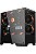 Gabinete Gamer Pcyes Forcefield Twr Black Vulcan, Frontal E Lateral Em Vidro - Imagem 1