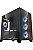 Gabinete Gamer Acegeek Mercury R425, Frontal E Lateral Em Vidro, Preto - Imagem 1