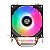 Cooler Box TGT F35 Pro, 2x Fan 90mm, Rainbow - Imagem 2