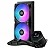 Water Cooler Cooler Master Core Nex Digital, aRGB, 240mm, Preto - Imagem 2