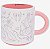 Caneca Grafite Princesas - Zonacriativa - Imagem 2