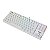 Teclado Gamer Mecânico Shade MK3, TKL, RGB, Switch Red, Branco - Imagem 2