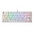 Teclado Gamer Mecânico Shade MK3, TKL, RGB, Switch Red, Branco - Imagem 1