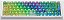 Teclado Gamer Magnético Akko Monsgeek Fun68 He Aurora Sw. Glare Magnetic, RGB - Imagem 1