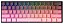 Teclado Gamer Magnético Akko Monsgeek Fun60 Pro Black & Pink Gradient Sw. Glare Magnetic, RGB - Imagem 1